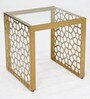 Julian Coffee Table In Golden Colour