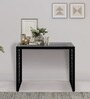 Julian Metal Console Table In Black Colour