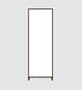 Julius Free Standing Tall units with 5 Open Shelves in Asian Walnut Finish