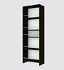Julius Free Standing Tall units with 5 Open Shelves in Chiyoda Wange Finish