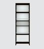Julius Free Standing Tall units with 5 Open Shelves in Chiyoda Wange Finish