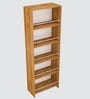 Julius Free Standing Tall units with 5 Open Shelves in Plateau Apple Finish