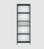 Julius Free Standing Tall units with 5 Open Shelves in Slate Grey Finish