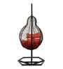 Matterhorn Wicker Swing In Brown Finish