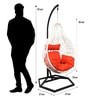 Matterhorn Wicker Swing In White Finish