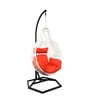 Matterhorn Wicker Swing In White Finish
