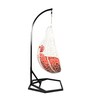 Matterhorn Wicker Swing In White Finish