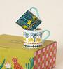 Jungle Soiree Mugs Gift Set of 6