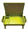 Junior Kids Study Table in Green Colour