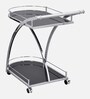 Juniper Metal Bar Trolley in Black Colour