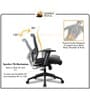Jupiter-Go Breathable Mesh Ergonomic Chair in Black Colour