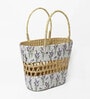 Jute Handbag | Carry Tote Bag for Women | Shopping Basket | storage baskets | Lunch Basket |Seagrass Jali Shopping Bag