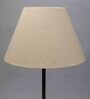 Daffodil Beige Cotton Fabric Solid Lampshade