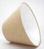 Daffodil Beige Cotton Fabric Solid Lampshade