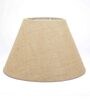 Daffodil Beige Cotton Fabric Solid Lampshade