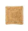 Square Shaped (13x2) Beige Jute (Set of 6) Placemat