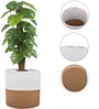 Natural Jute 6x6 Inch Planter Storage Pack of 2