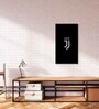 Juventus Black Mild Steel Wall Art