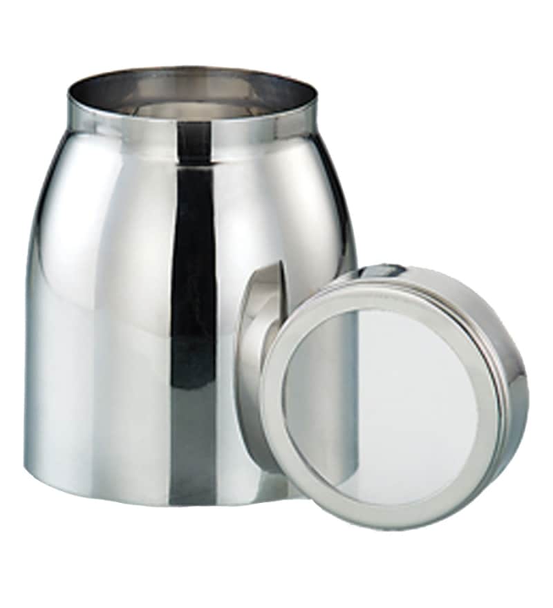 Buy JVL Stainless Steel Belly Canister Online Jars & Canisters