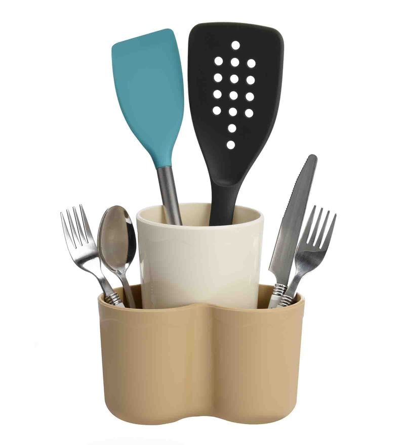 Mosaic Perforated Polka Stainless Steel Cutlery Holder by Mosaic Online ...