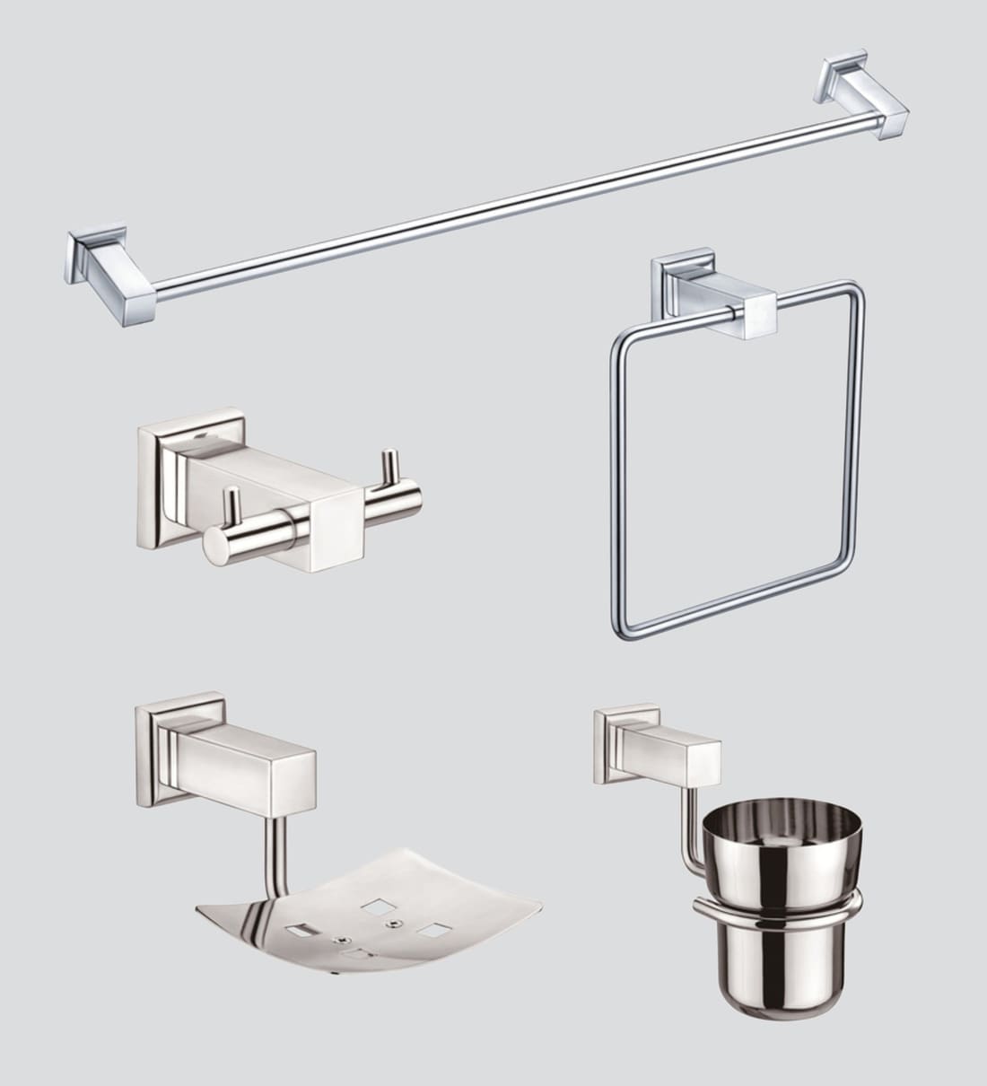 Buy Jwell Bathroom Set / Bath Set Stainless Steel (SL BS) Online
