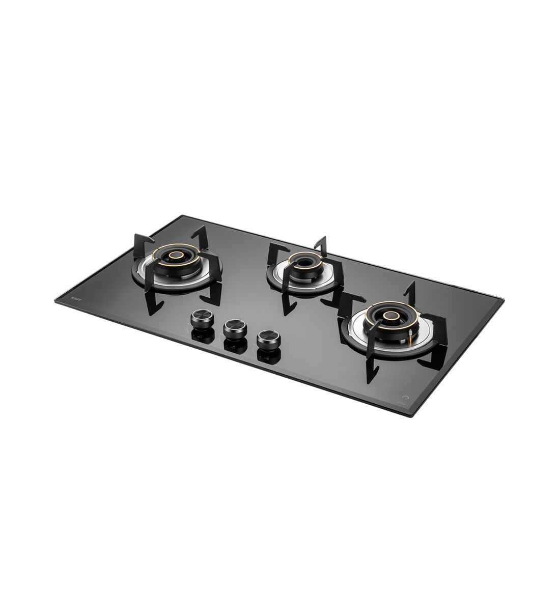 Buy Kaff 3 Burners Glass Gas Hob Aln783 (Isi Mark) Online Gas Stoves Gas Stoves Appliances