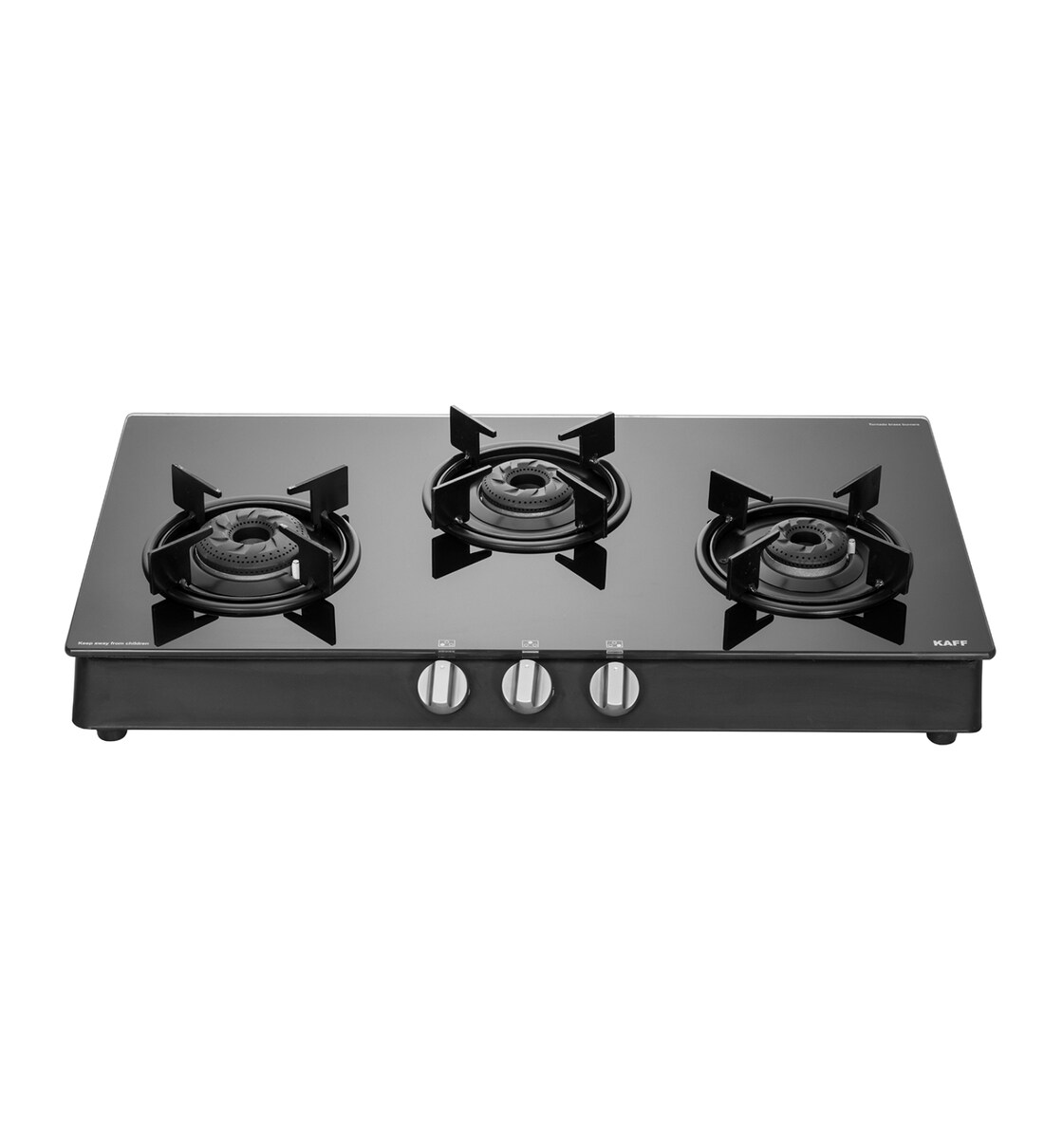 Buy Kaff 3 Burners Glass Gas Hob Cbp713Bai (Isi Mark) at 24 OFF by