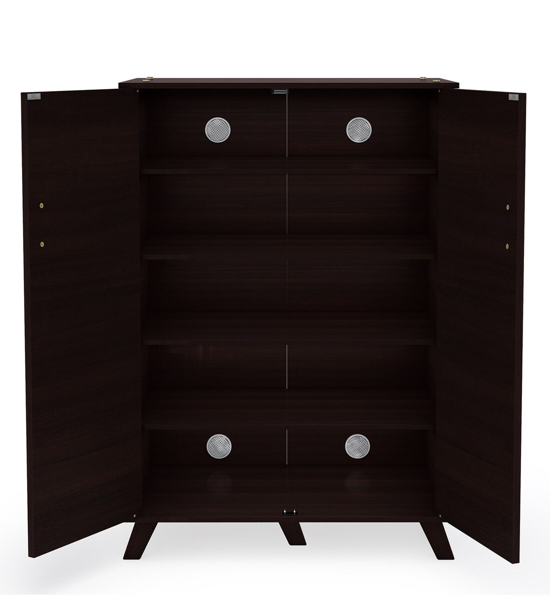 Buy Kairy 2 Door Shoe In Wenge Finish By Mintwud Online