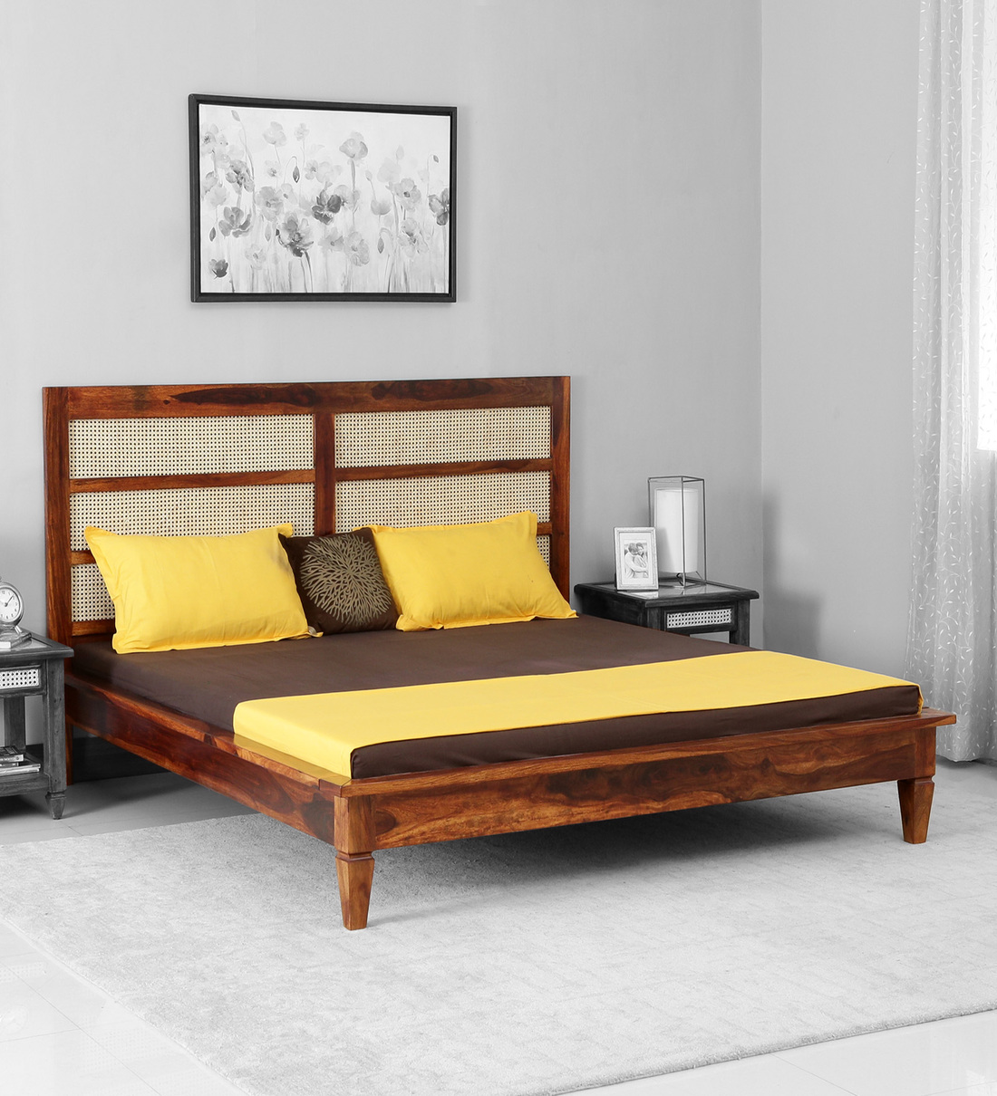queen size cot pepperfry