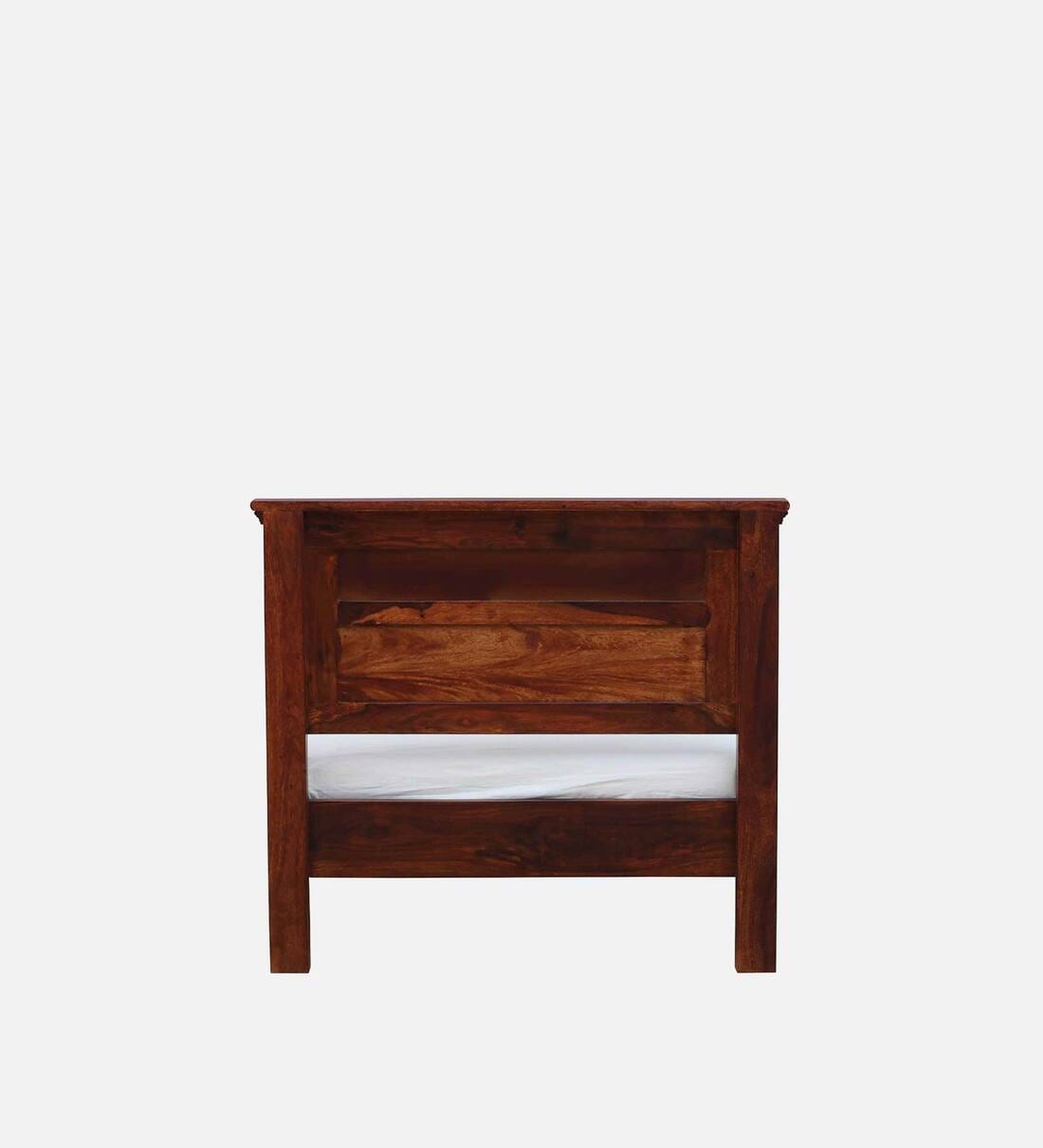 Buy Kamchini Sheesham Wood Single Bed In Honey Oak Finish Online