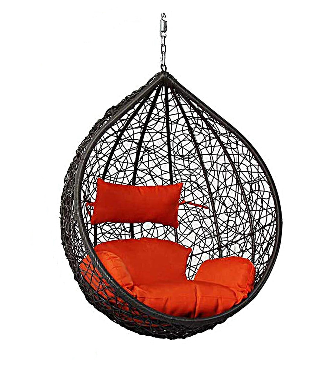 Buy Karl Swing in Black & Orange Colour by Carry Bird Online Swings