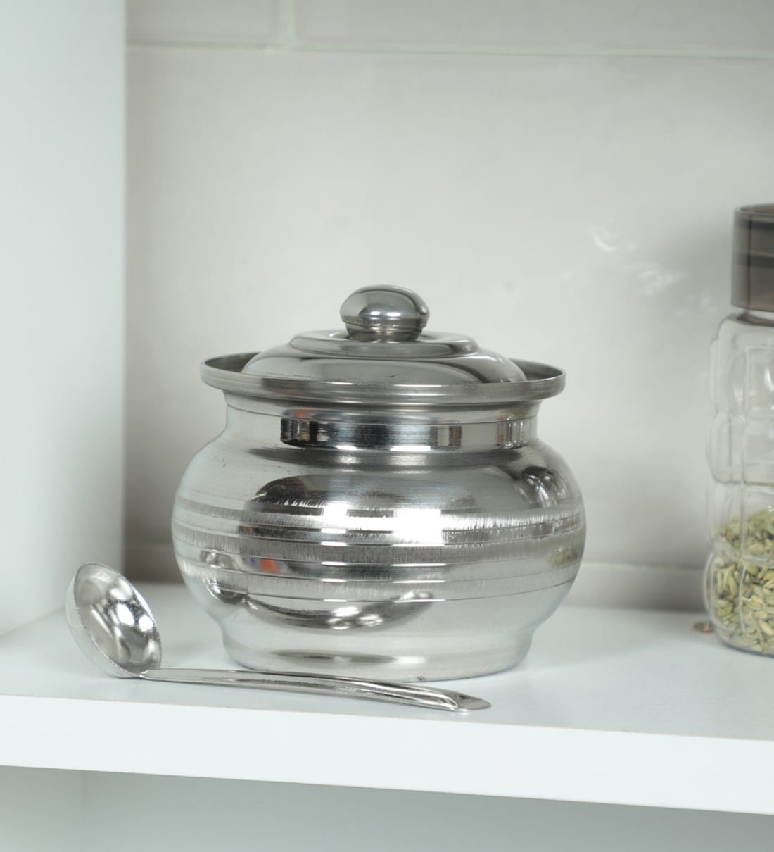 Buy 250ml Stainless Steel Oil & Ghee Container By Kaveri at 50 OFF by Kaveri Pepperfry