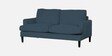 Kane Fabric 2 Seater Sofa In Light Blue Colour
