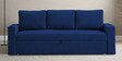 Kara Fabric 3 Seater Pull Out Sofa Cum Bed In Royal Blue Colour
