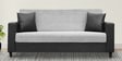 Kate 3 Seater Sofa in Grey & Black Colour