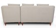 Nirvana Fabric Sectional Sofa ( 3+ Lounger) in Light Brown Colour in L Shaped