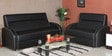 Katrina Sofa Set (3+2 Seater) in Black Colour