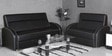 Katrina Sofa Set (3+2 Seater) in Black Colour