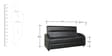Katrina Sofa Set (3+2 Seater) in Black Colour