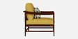 Kaveri 2 Seater Sofa In Natual & Yellow Colour