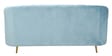 Kaylee Velvet 3 Seater Sofa In Sky Blue Colour