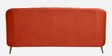 Kaylee Velvet 3 Seater Sofa In Rust Colour