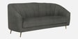 Kaylee Chenille Fabric 3 Seater Sofa In Steel Grey Colour