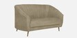 Kaylee Vegan Leather 2 Seater Sofa In Ash Grey Colour
