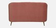 Kaylee Velvet 2 Seater Sofa In Blush Pink Colour