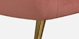 Kaylee Velvet 2 Seater Sofa In Blush Pink Colour