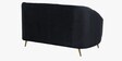 Kaylee Velvet 2 Seater Sofa In Charcoal Grey Colour