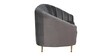 Kaylee Velvet 2 Seater Sofa In Fossil Grey Colour