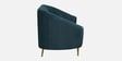 Kaylee Velvet 2 Seater Sofa In Teal Blue Colour