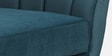 Kaylee Velvet 2 Seater Sofa In Teal Blue Colour